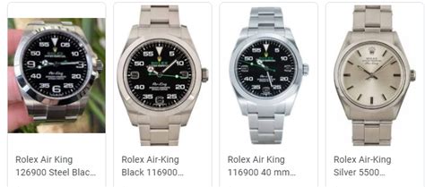 rolex air king spotting.